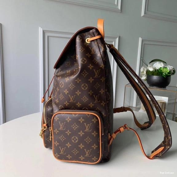 Rep ladies VUITTON BACKPACK LOUIS TRIO 0807